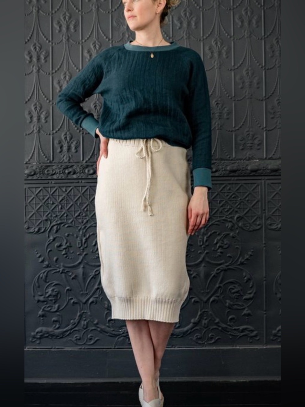Wol Hide Pebble Skirt  S/M